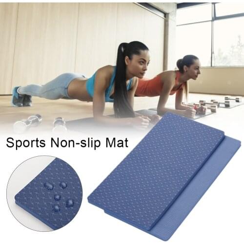 Summer Balance Exercise Mat Women Yoga Kneeling Mat Knee Elbow Pads Non-slip Waterproof For Workout FitnessTraining