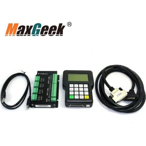 Maxgeek RichAuto-A11E 3-Axis CNC Motion Control System DSP Handle DSP Controller English Upgraded Version from 0501