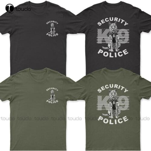 New Security Police K9 T - Shirt 70S Shirts For Women Men Cotton Tee Shirts S-5Xl