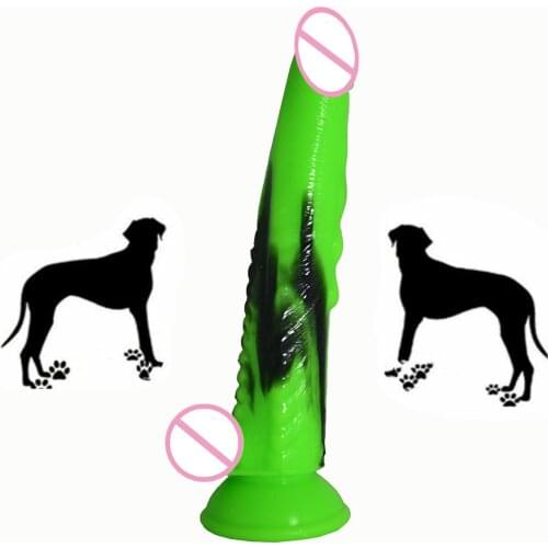 New Large Silicone Dildo Realistic Horse Penis with Suction Cup Anal Dick Ball Butt Plug Female Masturbator Sex Toys For Women