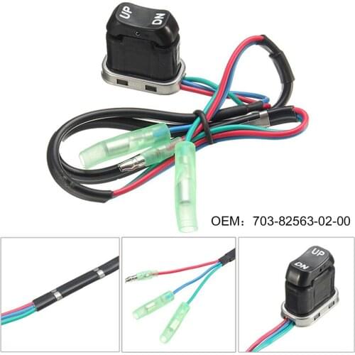 Boat Ship Ignition Switch 703-82563-02-00 for Yamaha Outboard Motor Control Box Plug and play Durable Ignition Switch