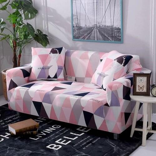 Plaid Sofa Cover Stretch Furniture Covers Elastic Sofa Covers For living Room Copridivano Cubre couch cover 1/2/3/4 Seater 1 PC