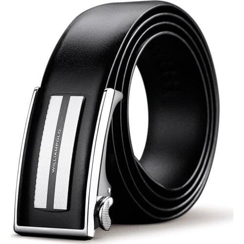 Fashion metal buckle belt mens business high-end belt business travel personality belt 042p