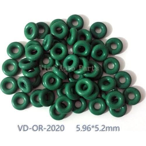 500pcs Fuel Injector Rubber orings Fuel Injector Repair Kits 5.96*5.2mm For Audi Car VD-OR-2020