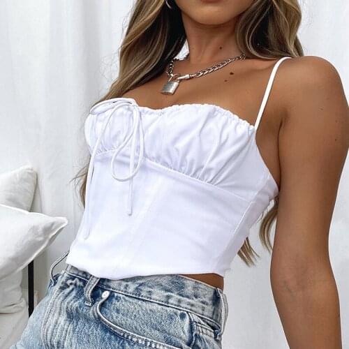 EIFER Sexy Slim Tube Top Summer Solid Color tops for women