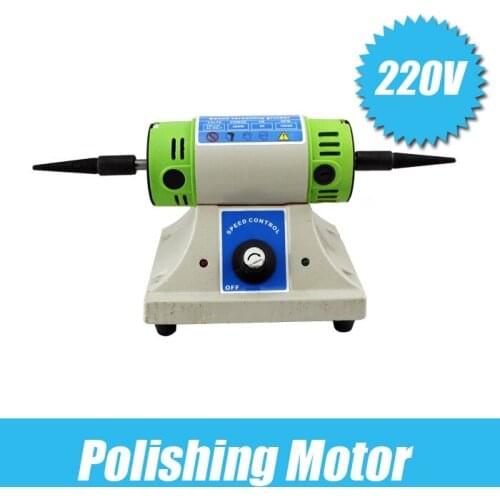 220V voltage European style polishing motor Polishing machine Special jewellery polishing tools 10000 RPM speed grinding machine