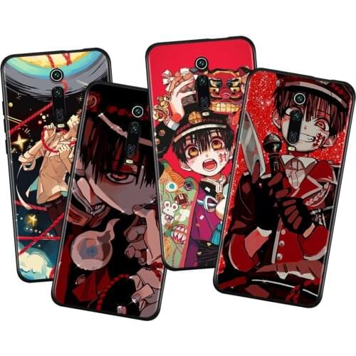 Toilet-bound Hanako-kun Silicone Cover For Xiaomi Redmi K40 Gaming K30i K30T K30S K30 Ultra K20 10X Pro Black Phone Case