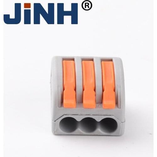 JINH Electrical Wire Connector Push-in Terminal Block Universal Fast Wiring Cable Connectors For Cable Connection