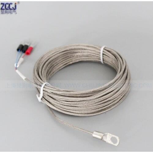 PT100 patch thermocouple three-wire sensor RTD temperature sensor -50 ~ 300 degree terminal