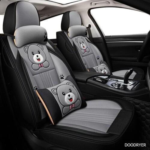 DOODRYER cloth car seat covers for volkswagen all models vw polo passat b6 b7 b8 golf 5 6 7 touran touareg tiguan car seats