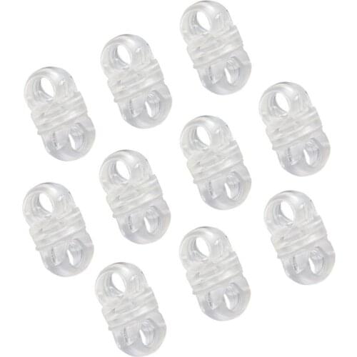 10 Pcs Plastic Tent Hooks Tighten Buckle Awnings Clamp Clips Activities