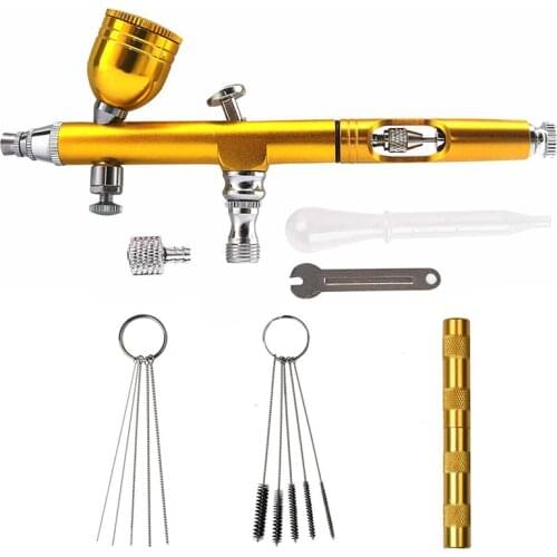 0.2mm/0.3 Nozzles Airbrush 7cc Cup With 11Pcs Set Cleaning Spray Gun Accessories Cake Decorating Brushes For Manicure Air Brush