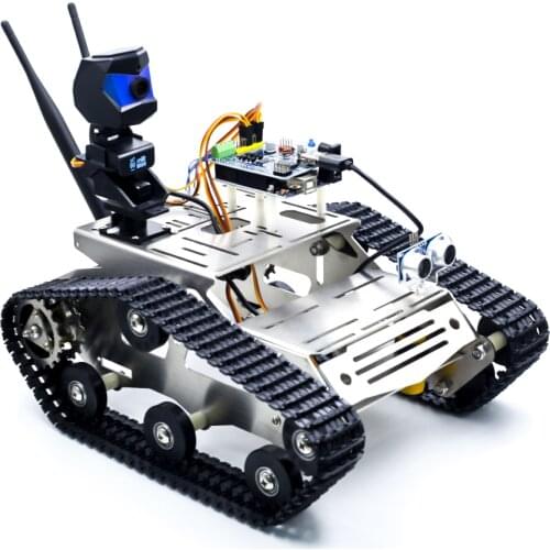 Wireless Wifi Robot Car Kit for Arduino / Hd Camera Ds Robot Smart Educational Robot Kit for Kids