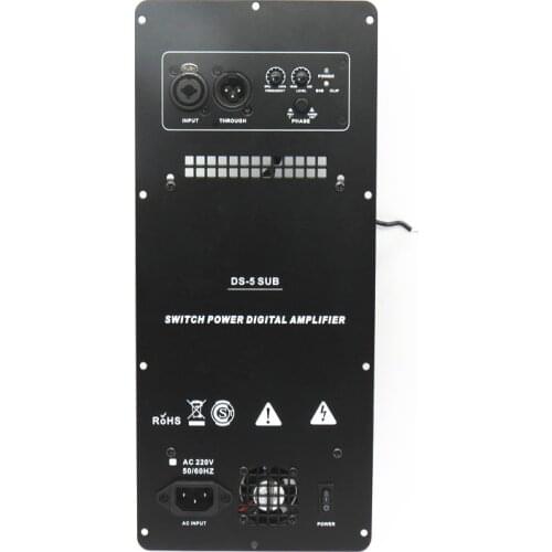 Class D Digital Power Amplifier Audio Module Active subwoofer amplifier board, amplificador subwoofer 500W subwoofer board