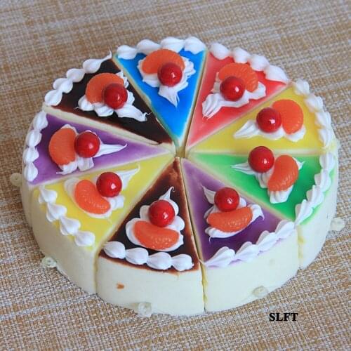 Hotel dining room dining hall restaurant dessert house cake shop store decor artificial food model simulation fake fruit cake