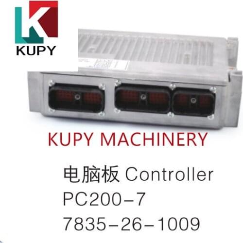 Controller For komatus PC220-7 PC 200-7 PC 300-7 PC 400-7 Computer board 7835-26-1009 high-quality excavator accessories