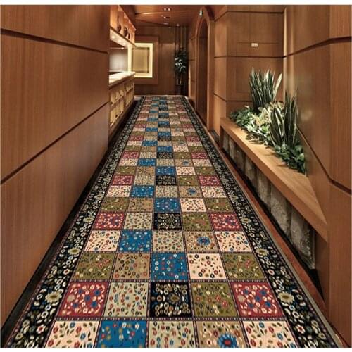 Persia Style 3D Printing Hallway Carpet Home Stairway Corridor Long Carpets Nordic Hotel Runners Mat/Rug Wedding Party Area Rugs