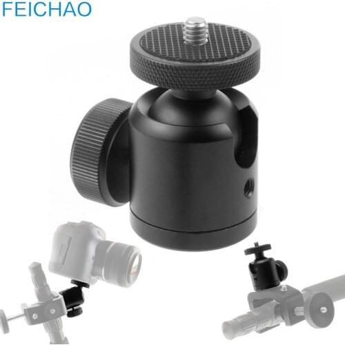 BGNing 25mm Mini Tripod Ball Head 360 Degree Swivel Ballheads Video Stand Panoramic Heads for DSLR Camera Maximum load 3kg