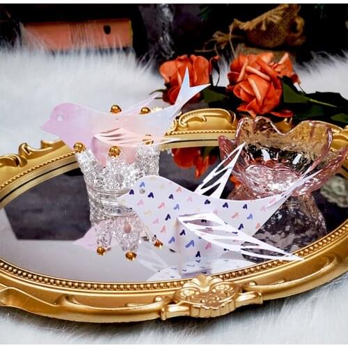 Panalisacraft Flying Bird diecut hanging 3D Metal Cutting Dies Craft Dies Scrapbook Card Making Album Embossing Stencil Die cut