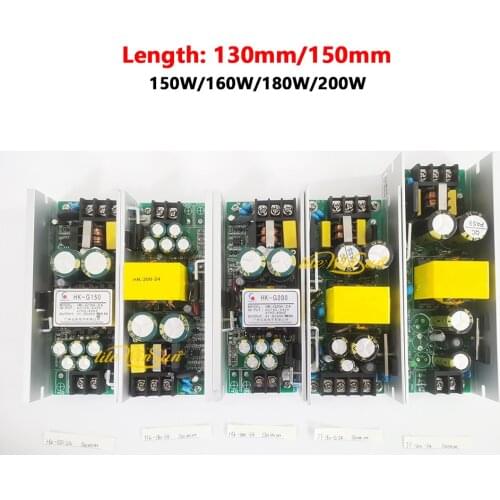 150W 160W 180W 200W 130mm Power Supply Board AC Power Supplier Modular 150W-24V 200W-24V Slim Switch Board