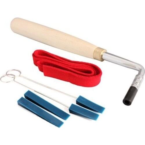Professional R1B1 6Pcs Piano Tuning Hammer Wrench Lever Mute Kit Tools New piano tuning tools