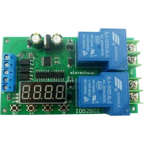 30A DC 12V Relay Motor Controller AC Module Multifunctional Motor Board For Forward/ Reverse Control Regulator Governor Switch