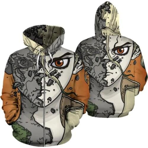 Halloween hoodies Anime Dr. Stone Senku Ishigami Costume Cosplay Hoodie 3D Printed Fashion Halloween Costumes Sweatshirts