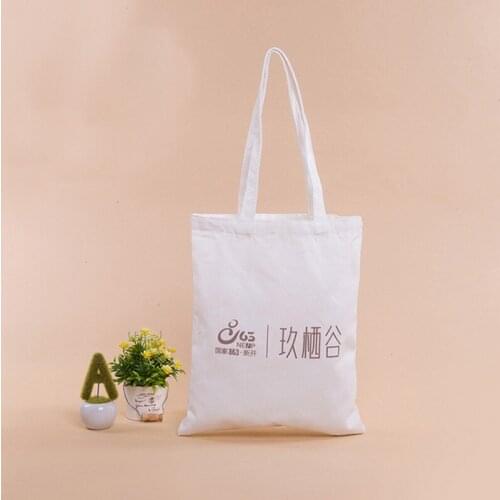 1000Pcs Custom-Made Logo Canvas Tote Bags Shopping Bags Print Pattern Canvas Bags Can Be Expedited Spot