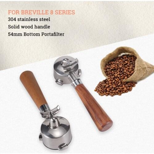 54mm Coffee Portafilter For Breville 870/875/878/880 Filter Basket Replacement Espresso Machine Accessory