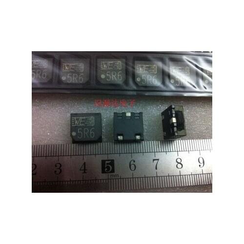 744382560 WE 5R6 flat copper coil inductance 13X12.5X5MM 5.6UH 8A tripod