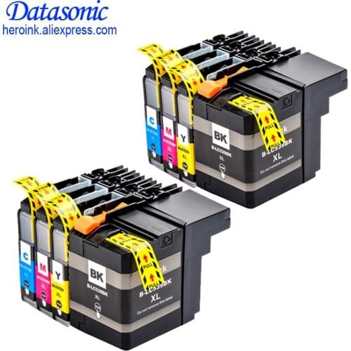 8PK LC535XL LC539XL Full Ink Cartridge Compatible for Brother DCP-J100 InkBenefit,DCP-J105 InkBenefit,MFC-J200 InkBenefit