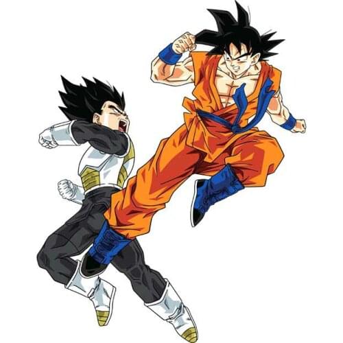 Dawasaru for Goku Car Sticker Personality Sunscreen Decal Laptop Motorcycle Auto Accessories Decoration PVC,13cm*10cm