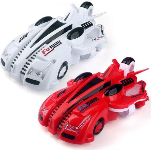 Kids Led Electric 360 Degree Rotary Wheels Aircraft Lighting Music Kids Electronic Science Fiction Car Toy