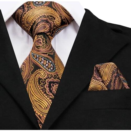 GP-003 Men Tie Purple Floral Silk Jacquard Ties For Men Hanky Cufflink Set Business Wedding Party Necktie Free Shipping