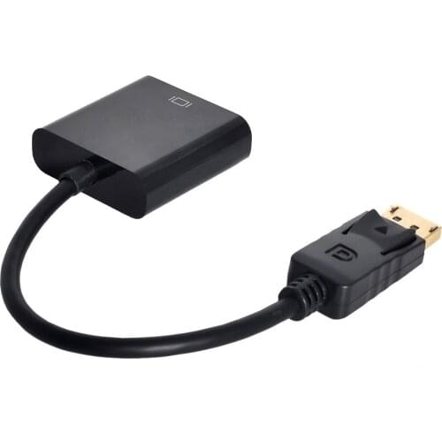 CY DP DisplayPort to DVI-D Converter Adapter Cable 0.1m