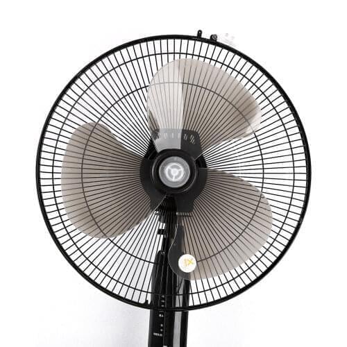 Universal 16 Inch Fan Blade Office Household Plastic Three Leaves with Nut Cover for Stand/Table Fanner Premium Big Wind Blades
