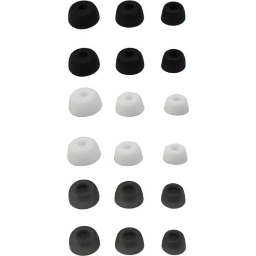 2021 New Soft Silicone Earbuds Earplugs Cover Eartip for-Jabra Elite 75t/Elite 65t/Active/Sport Evolve Headphone