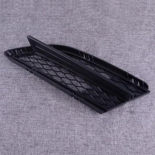 DWCX ABS Front Bumper Lower Left Fog Light Grille Mesh Grill 51117198901 Fit For BMW 335i 328i E90 E91 2008 2009 2010 2011 2012