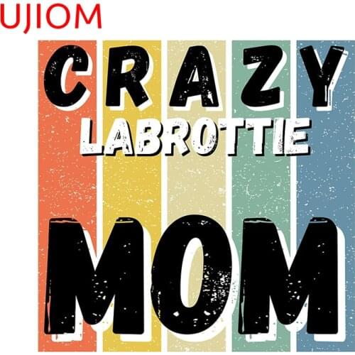 UJIOM Mom Gift Wall Stickers Rainbowsaurus Wallpaper Bedroom Decoration Waterproof Sticker Accessories Room Home Decor Art Decal