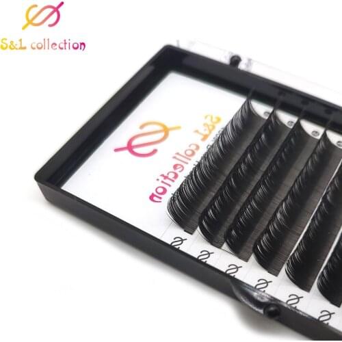 16 lines All Sizes Individual Eyelashes C CC D Natural False Eyelashes Mink Classic Eyelash Lash Extension Cilia MAKE UP in bulk