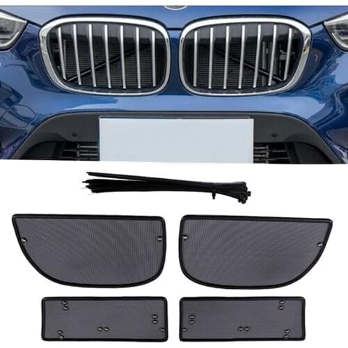 For BMW For BMW X1 F48 2016-2020 Front grille modified water tank protection net engine protection insect net Car Accessories