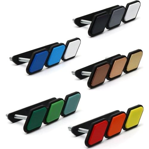 Tri-color 3 Grille Badge EMBLEM Stickers Decals Auto Car Accessories Car styling For Toyota Tacoma 4Runner Tundra