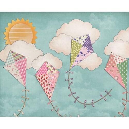 Birthday banner backgrounds photography vinyl Newborns photo shots backdrops for kids photo Studio accessories photophone NB-147