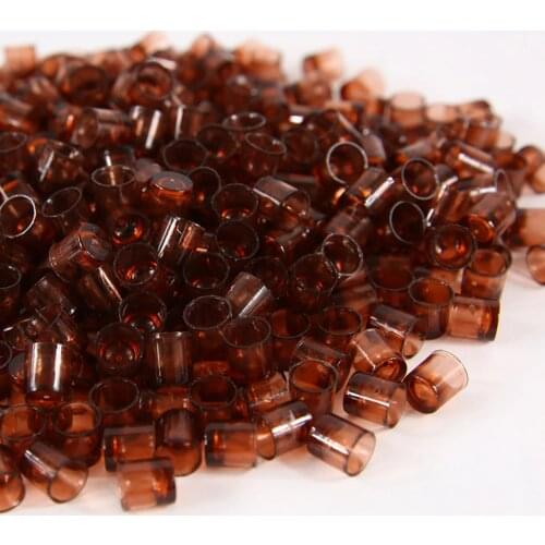 120PCS bee queen rearing king new plastic brown color cells cages room cups cell cage cup bees tools beekeepers equipment s