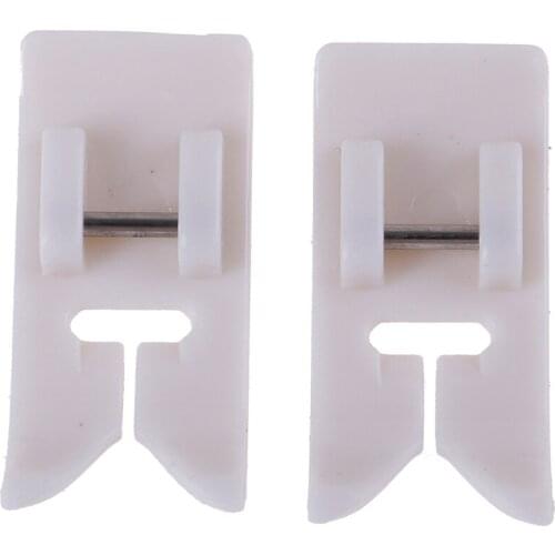 2Pcs Sewing Machine Presser Foot Snap on Foot for Sewing Accessores