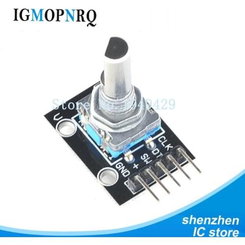5pcs Degrees Rotary Encoder Module Brick Sensor Switch Development Board KY-040 With Pins