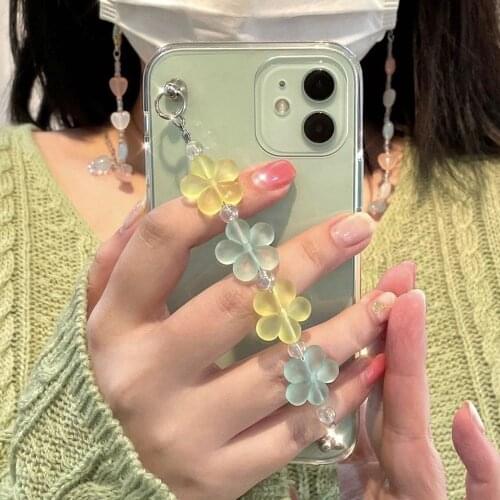 Butterfly Chain Phone Case For iphone 12 Mini 11 Pro 6 7 8 plus X XR XS Max SE 2020 Soft Fashion Bracelet Clear Protective Cover