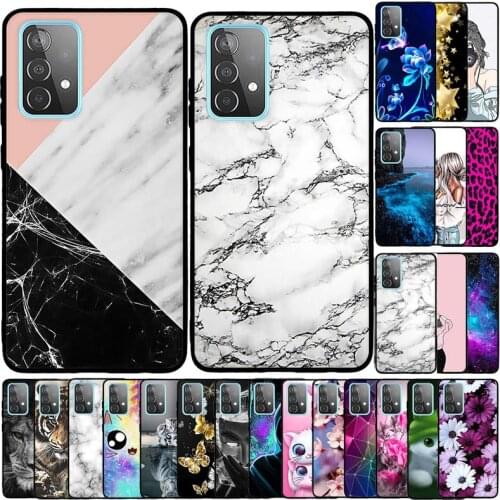 Phone Case For Samsung Galaxy A52 5G Case Soft TPU Silicon Cover For Samsung A52 5G Case Etui Protective Bumper Fundas Coque