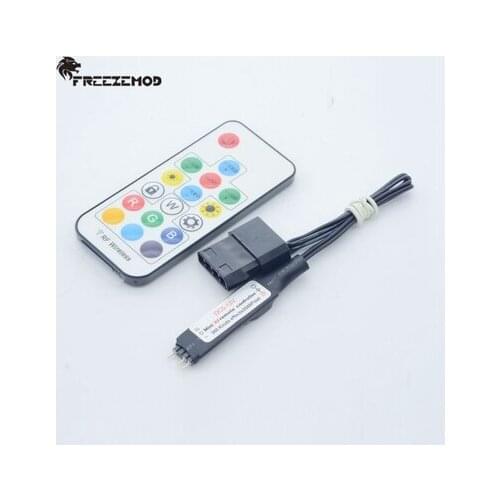 FREEZEMOD Remote controller or Manual controller for computer ambient light rainbow remote controller. CH-YKKZ