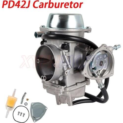 Motorcycle PD42J 42mm Vacuum Carburetor Case 42mm Carburetor PD42J For Yamaha Honda UTV ATV Quad 500cc 600cc 700cc Scooter
